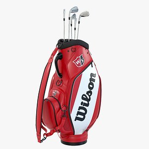 Wilson Golf Bag Red
