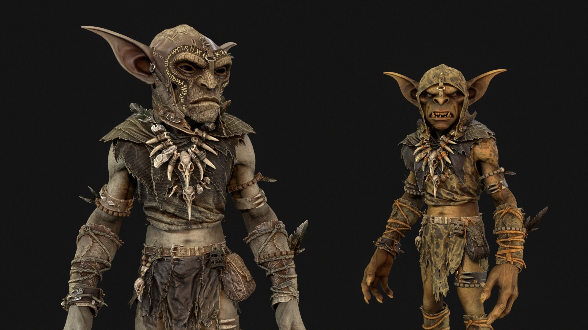 Goblin Archer model https://p.turbosquid.com/ts-thumb/Fo/KLSyH8/7c/tbrender_0092/jpg/1787246154/1920x1080/fit_q87/5c5c5de469ef509da9c13c5014b69546b6c8455c/tbrender_0092.jpg