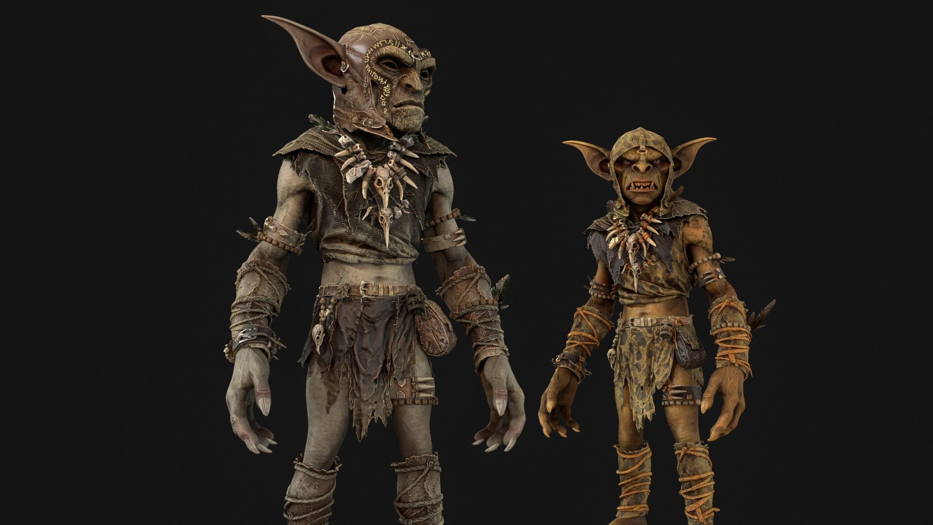 Goblin Archer model https://p.turbosquid.com/ts-thumb/Fo/KLSyH8/Uj/tbrender_0112/jpg/1787246177/1920x1080/fit_q87/adaa514b63de9731e08ff6bceb98e7fa48c77ac9/tbrender_0112.jpg
