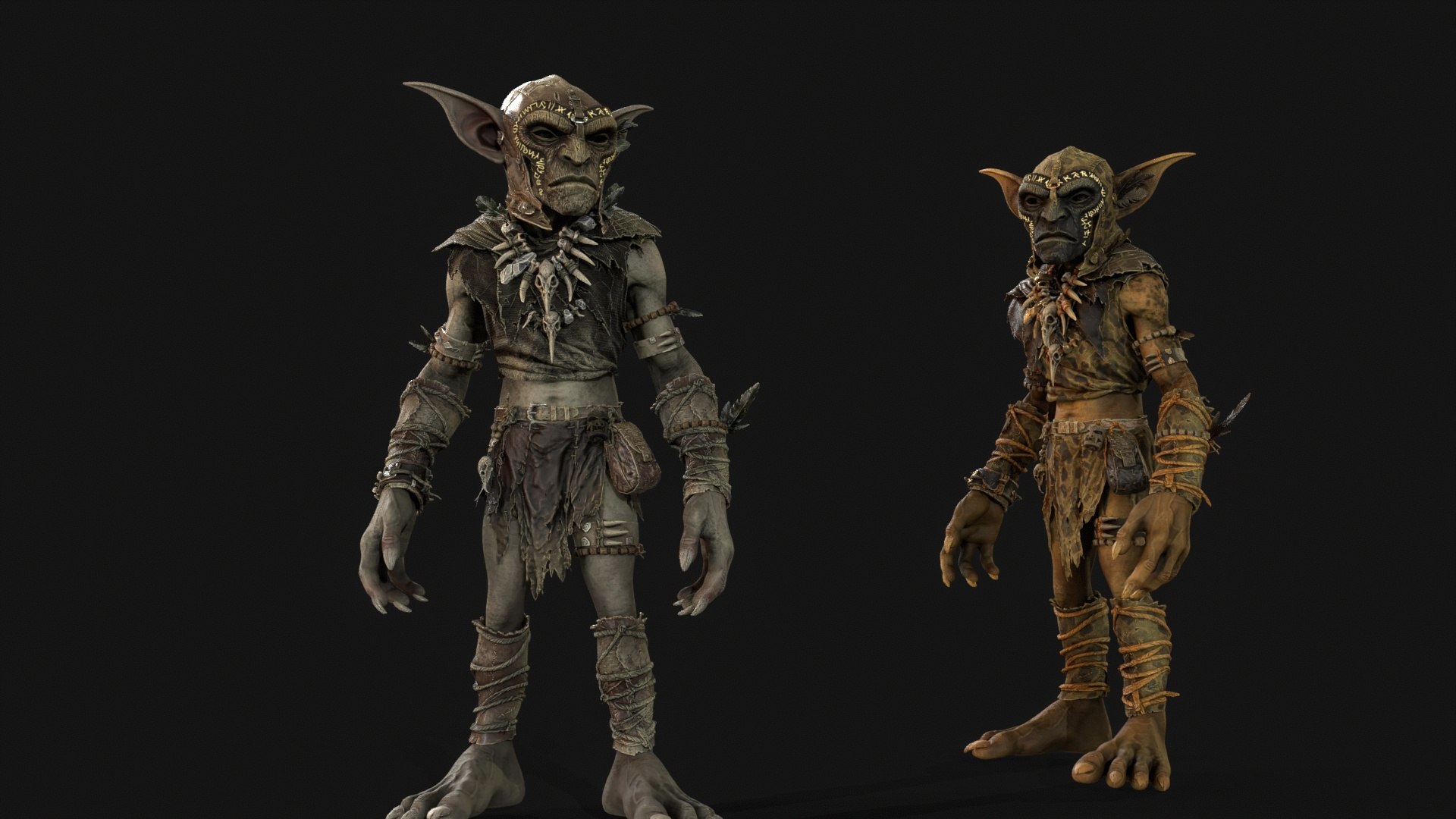 Goblin Archer model https://p.turbosquid.com/ts-thumb/Fo/KLSyH8/au/tbrender_0072/jpg/1787246007/1920x1080/fit_q87/3ef19f482574073eacc28da093105c82674f75aa/tbrender_0072.jpg