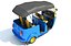 Paquete de modelos de auto rickshaw