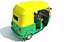 Paquete de modelos de auto rickshaw