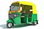Paquete de modelos de auto rickshaw
