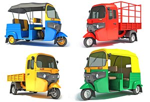 Auto Rickshaw Models Pack