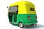 Paquete de modelos de auto rickshaw