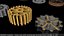 3D design steampunk cogwheels model