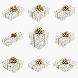 Christmas Present Bundle Collection V1 3D model