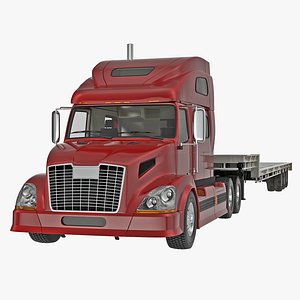3d truck single drop tri model
