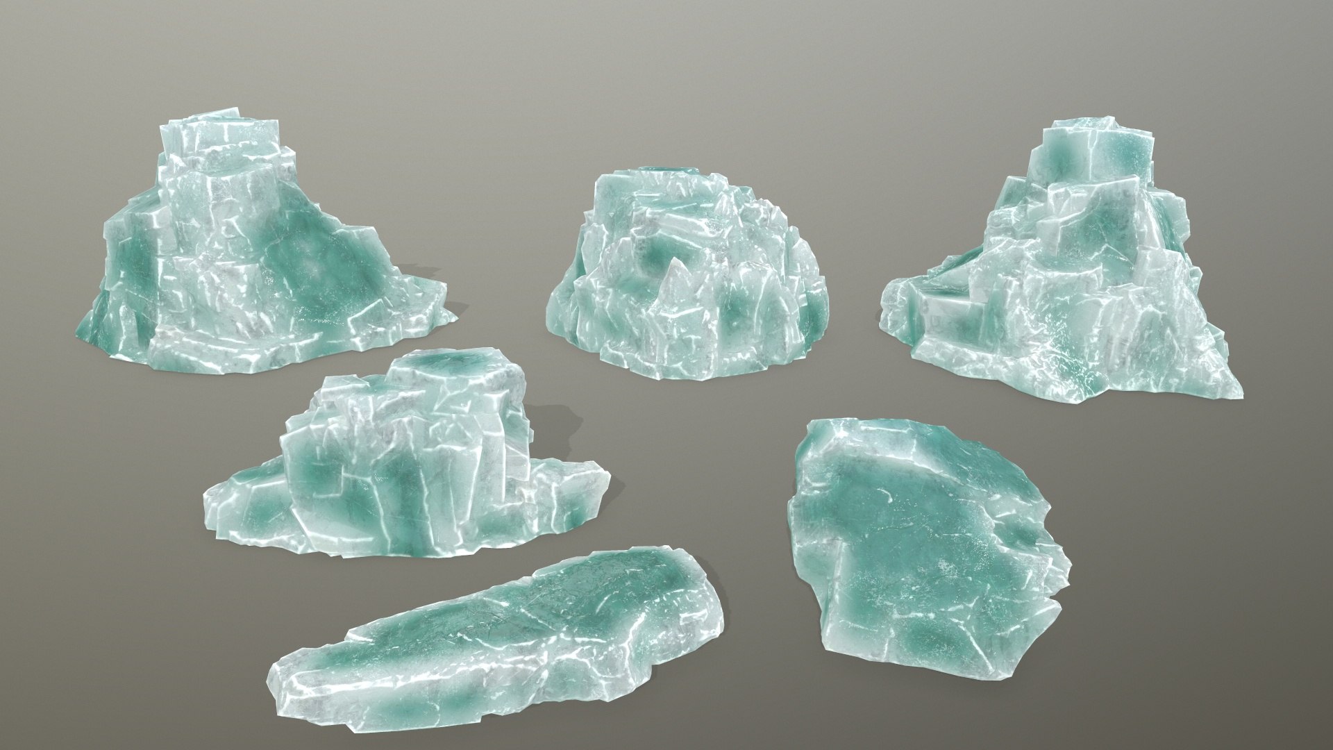 3D Rock Set model - TurboSquid 1723844