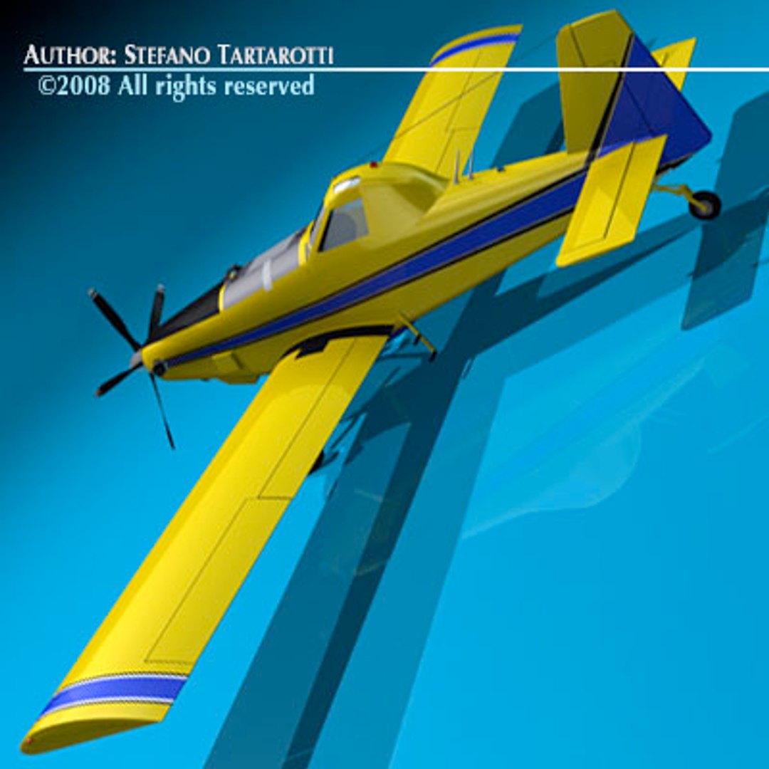 3ds At-802f Air Tanker Firefighting
