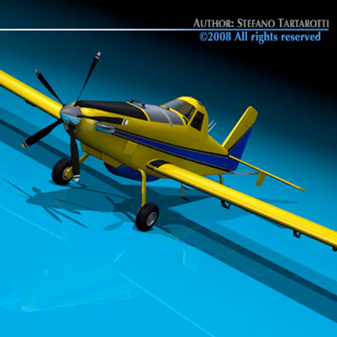 3ds At-802f Air Tanker Firefighting