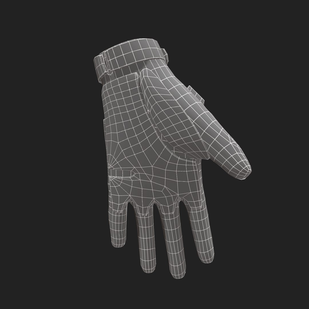 3d Gloves Camouflage Safety - Turbosquid 1477975