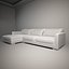 corner couch 3d max