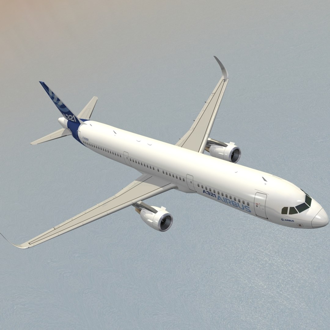 3D Sharkleted Airbus A321neo House - TurboSquid 1446716