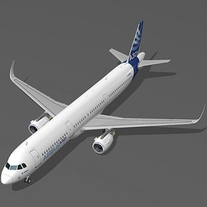 3D sharkleted airbus a321neo house