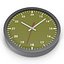 Office Clock Green 3D Model