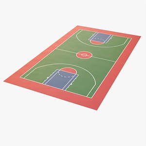 PBR Basketball Court Floor