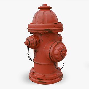 Cartoon Fire Hydrant PBR