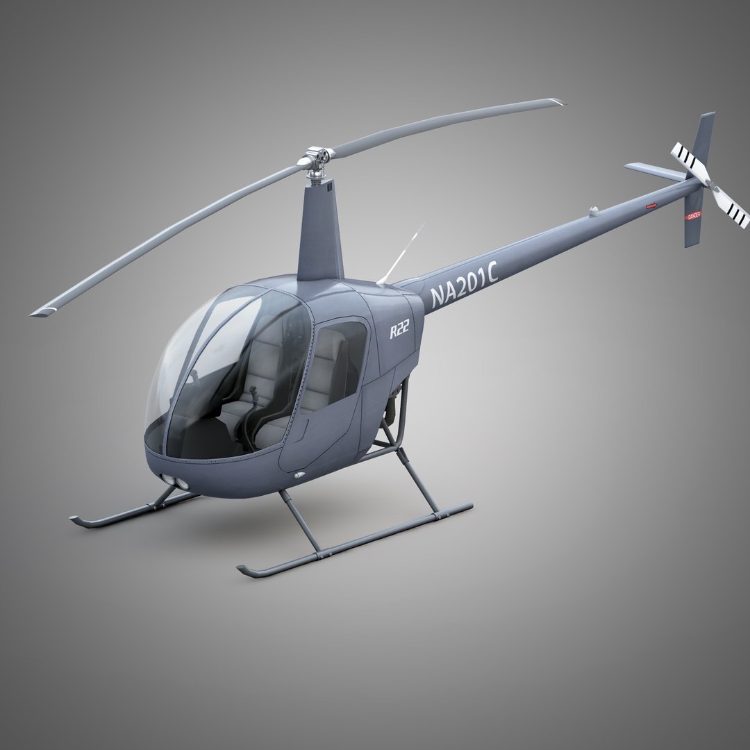 Robinson R22 Helicopter Military Max