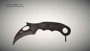 3D kerambite knife