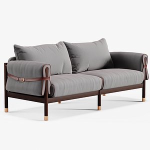 rover 3 seater sofa 3D model