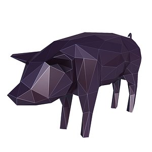 3D pig v1 model
