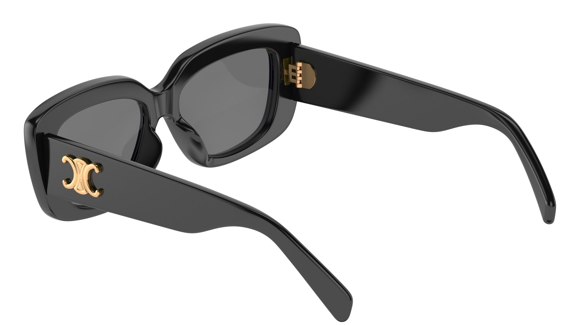 TRIOMPHE SUNGLASS 538534 IN BLACK ACETATE main image 0