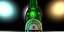 Bouteille de bière verte