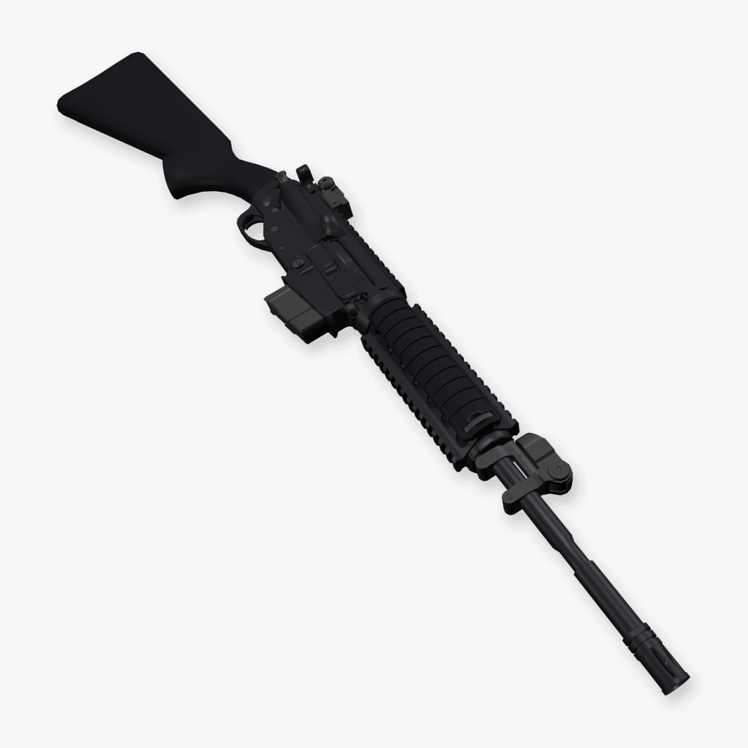 3d Model Ar-15 Msr-15
