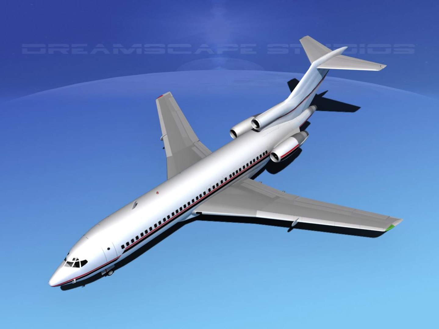 boeing 727 jet 727-100 max