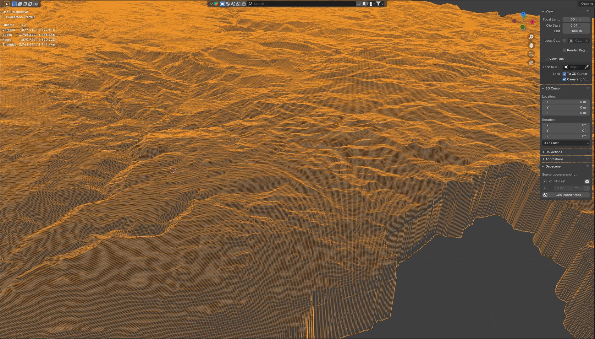 3d Montenegro Terrain Map Model - Turbosquid 2336534