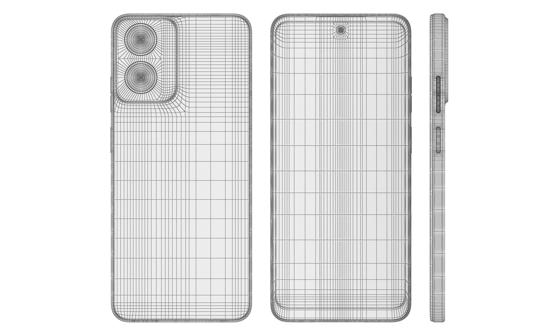 Motorola Moto G04 Blue Model - TurboSquid 2187480