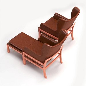 Mogens Koch Wingback Lounge Chair