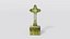 Headstone and cross