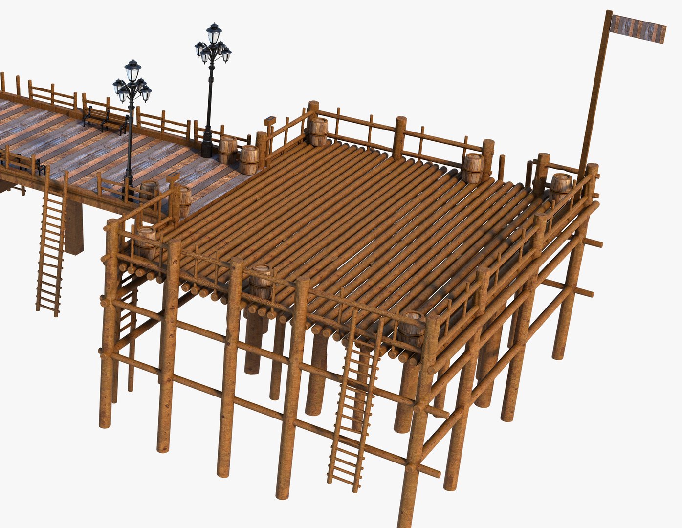 wood dock 3D model https://p.turbosquid.com/ts-thumb/Fp/S28qBX/TXXjlxqN/dock3/jpg/1547418905/1920x1080/fit_q87/089100bc746f24991a10f834e9b772891c8818cf/dock3.jpg