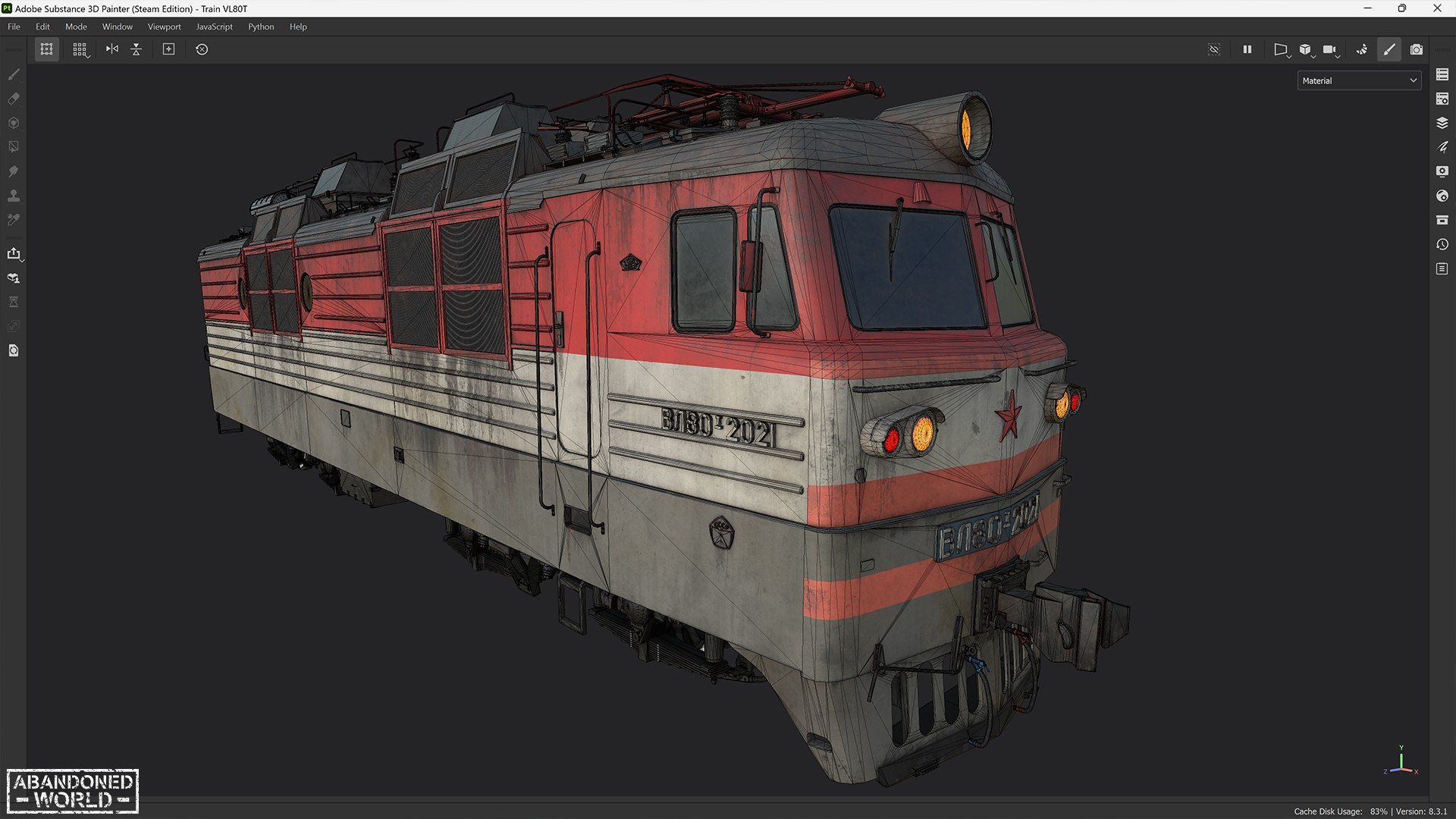 Soviet Electric Locomotive For UE4 3D Model - TurboSquid 2073061
