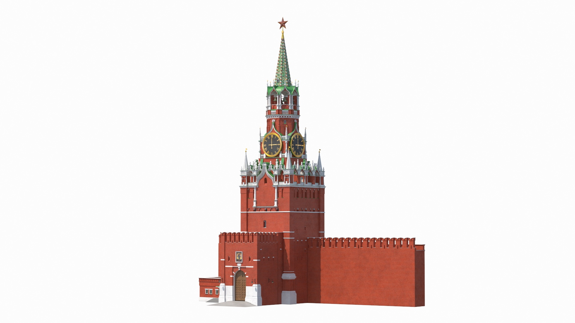 Кремль 3д картинка