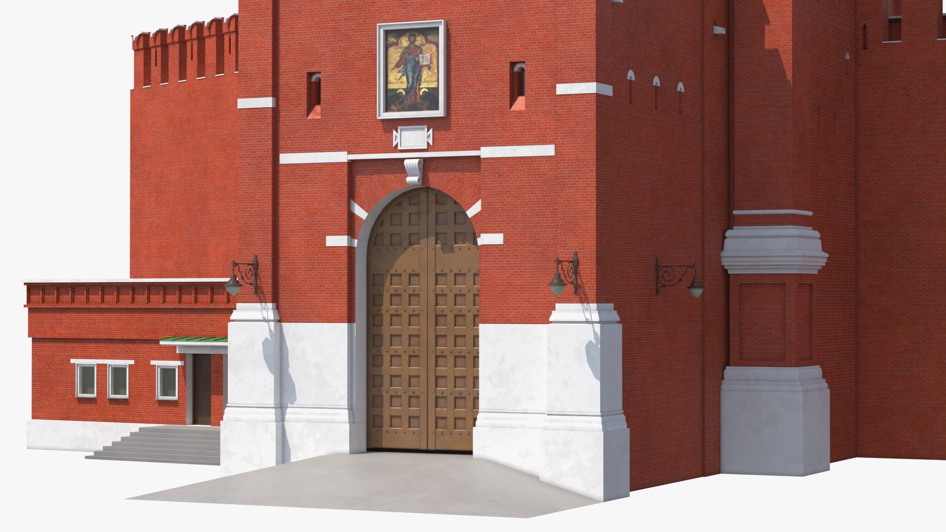 3D Moscow Kremlin Spasskaya Tower Model - TurboSquid 1561124