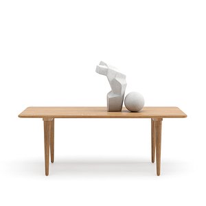 Carl Hansen CH011 Coffee Table 3D model