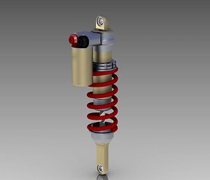 Shock Absorber 3D CAD
