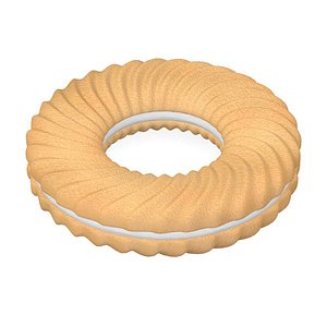 3d biscuit filled