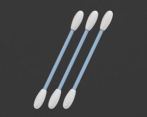 3D Cotton swab model