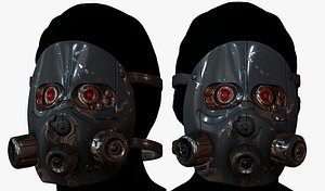 gas mask 3D