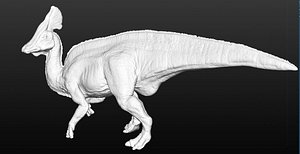 3D olorotitan dinosaur model