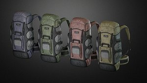 backpack games 3D model