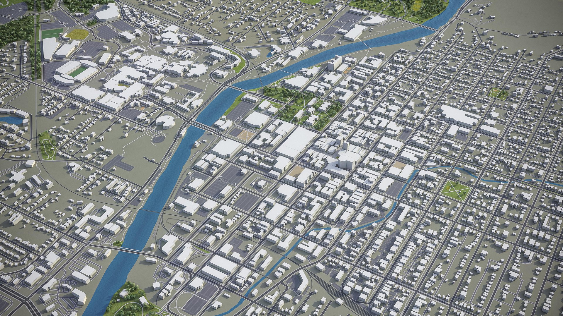 3D Model Iowa Surrounding - - TurboSquid 1561605