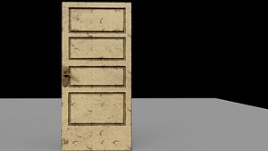 door pack 4 door low poly model