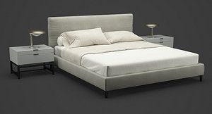 Modern Bed 02