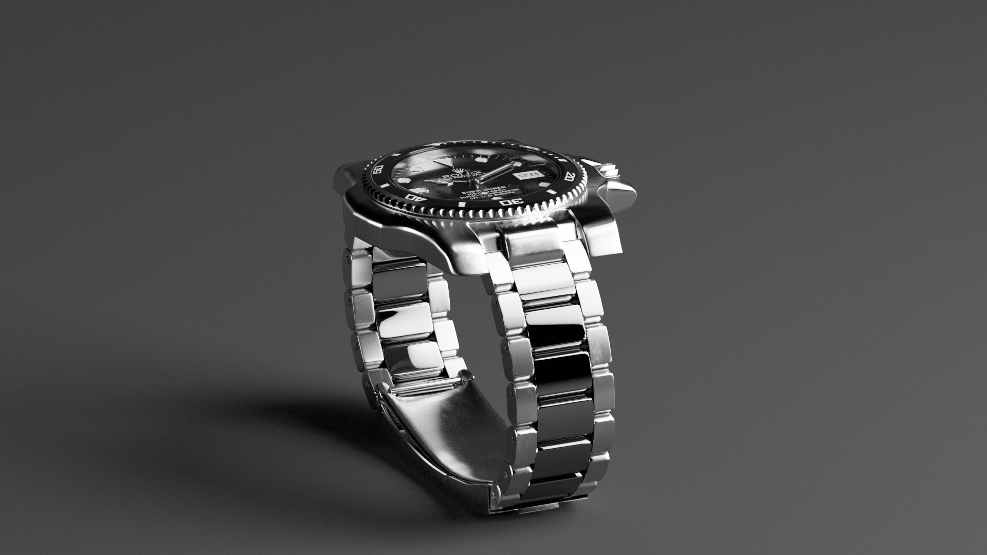 Rolex Submariner WristWatch 3D model - TurboSquid 2172364