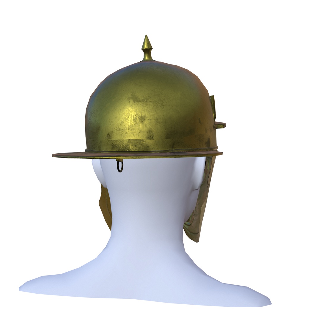 G roman helmet coolus 3D model TurboSquid 1710166